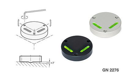 Elesa+Ganter可調(diào)節(jié)水平儀與十字水平儀